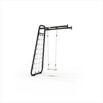 EXIT GetSet gimnastikos skersinis MB110, tvirtinamas prie sienos, juodas