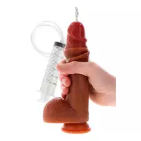 Get Real Foreskin Squirting Dildo 22 cm falo imitatorius