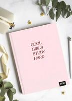 Laimės kalendorius-darbo knyga “Cool Girls Study Hard” 26/27