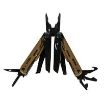 Daugiafunkcis įrankis M-TAC Multitool Type 13 17-in-1, rudas / juodas