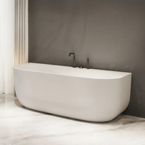 Balteco Marin Xonyx balta vonia 170x82x63 glaudžiama prie sienos, lieto akmens