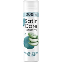 GILLETTE Satin Care Sensitive Aloe Vera skutimosi gelis 200ml