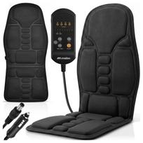 Vibracinis šildomas masažinis kilimėlis kėdei ir automobiliui MalTec SeatVibe