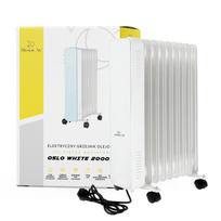 Elektrinis tepalinis radiatorius Mission Air OSLO 2000W baltas, su WiFi ir laikmačiu