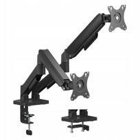 Spyruoklinis stalinis laikiklis 2 monitoriams Spacetronik 18 kg 17-32 VESA