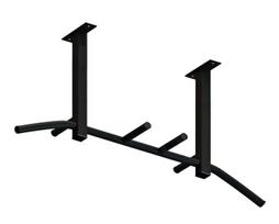 Prie lubų tvirtinamas skersinis SANRO LA-3, iki 150kg juodas, Juoda
