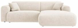 Kampinė sofa Cosmopolitan Design Nolio Haga 23, šviesiai smėlinė, dešininė, 170 x 235 cm x 72 cm