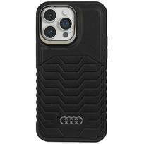 Audi dėklas iPhone 14 Pro Max telefonui su MagSafe, juodas