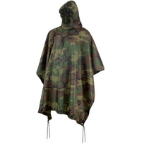MAX FUCHS Palapinsiaustė US PONCHO woodland
