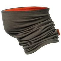 THERMOWAVE Kaklaskarė dvipusė MERINO green/orange