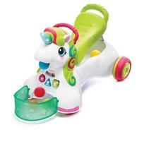 Vaikiška mašinėlė Infantino Unicorn, balta sp./įvairių spalvų