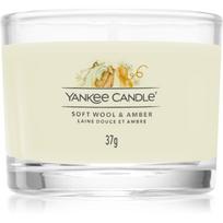 Yankee Candle Soft Wool & Amber nedidelė kvapni žvakė 37 g