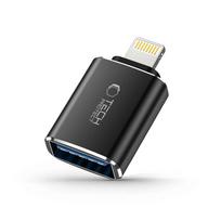 Adapteris Tech-Protect UltraBoost Lightning / USB-A OTG, juodas