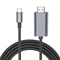 Tech-Protect UltraBoost USB-C / HDMI 4K 60Hz laidas (2m), juodas