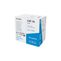 Lanberg Lan Cable CAT.5E UTP Solid CU LSZH Grey CPR + Fluke Passed, 305 m | LCU5L-11CU-0305-S | LCU5L-11CU-0305-S | 5901969448108