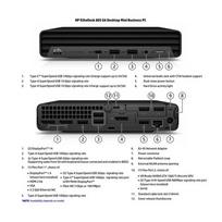 HP EliteDesk 805 Gen 6 Desktop Mini - AMD Ryzen 5 PRO 4650GE | 16GB | 256GB SSD | Windows 11 Pro | RHPe805g661W4E3A | 4770070887424