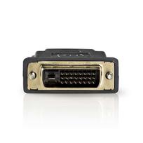 Nedis HDMI™ adapteris | HDMI™ lizdas | DVI-D 24+1 kontaktų jungtis | Paauksuotas | Tiesus | PVC | Antracitas | 1 vnt | Pakuotė su peržiūros langeliu