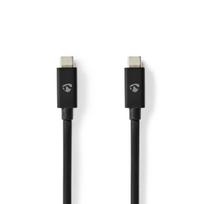 Nedis 2m USB-C Kabelis 4.0 Gen2x2, 240W, 20Gbps
