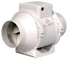 DUKA Ventilation EL 100 TT ortakio ventiliatorius Ø100 mm, baltas