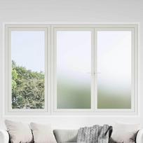 Langų plėvelės baltos spalvos PVC matinės