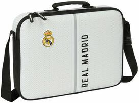 Safta Mokyklinė kuprinė Real Madrid C.F. Balta Pilka 38 x 28 x 6 cm
