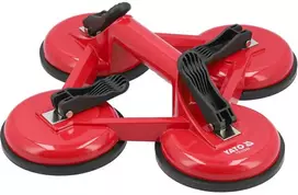 Yato Toya Sa Poland Stiklo kėliklis keturgubas | prisiurbtukas | aliuminis | 4 x Ø 120 mm (YT-37242)