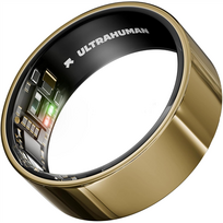 Ultrahuman | Ring Air | Bionic Gold | Size 8 | Smart Ring