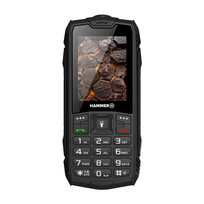 SALE OUT. Hammer ROCK LTE | Black | 2.4 " | IPS | 48MB | 128MB | Dual SIM | 3G | Main camera resolution 2 MP | 3000 mAh | USED, REFURBISHED, WITHOUT
