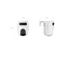 EZVIZ IP Camera CS-H9C (5MP+5MP) 4mm Color night vision,Human/Vehicle detection,Smart tracking iki 8m,Active defense,two way talk, 8xdigital | EZVIZ