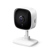 TP-LINK | Home Security Wi-Fi Camera | Tapo C100 | Cube | 3.3mm/F/2.0 | Privacy Mode, Sound and Light Alarm, Motion Detection and Notifications | H.26