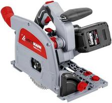 Holzmann Akumuliatorinis diskinis pjūklas, su dulkių ištraukimu, 165 mm diskas, 40 V akumuliatorinis, medienos apdirbimui, „pasidaryk pats“ projektams, panardinamas pjūklas