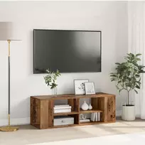 TV staliukas TV spintelių komplektas 102 x 35 x 35 cm Senovinis medis