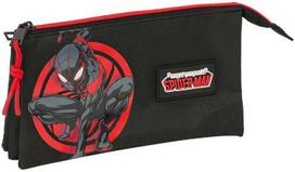 Safta Marvel Spiderman Miles Morales tripe pencil case