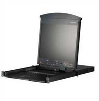 Aten KVM per IP komutatorius KL1508AiM, 8 prievadai, LCD 43 cm, VGA, PS/2-USB, CH išdėstymas