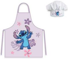 Disney Lilo ir Stitchas 2 dalių vaikiškos prijuostės ir kepurės rinkinys