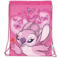Disney Lilo ir Stitch Rožinė Angel sportinis krepšys, sportinis krepšys 44 cm