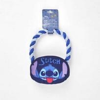 „Disney Lilo and Stitch“ cypiantis pliušinis ir virvinis žaislas šuniui