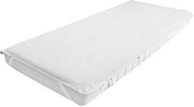 Vandeniui atspari čiužinio apsauga 140x200 cm, Tencel pluošto užvalkalas, drėgmės barjeras švariam miegui, elastiniai kampiniai dirželiai, skalbiama 40°C, higieninis paklotas