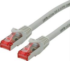 Roline ROLINE – Patch – Kabelis – RJ- 45 (M) iki RJ- 45 (M) – 10 m – SFTP, PiMF – CAT 6 – be halogenų, formos, suvytas – pilkas (21.15.2607)