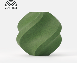 3D Plastikas – Filamentas PLA-CF With spool/Su rite Matcha žalios spalvos | 1.75 mm, 1kg | Bambu Lab