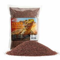 Happet smėlis terariumams, juodas ir raudonas, 1 kg
