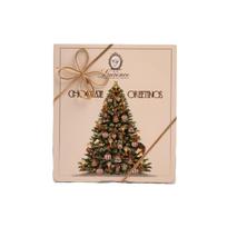 Šokolado plytelių rinkinys Christmas Chocolate Greetings, 3 x 80 g