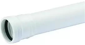 Wavin PP vamzdis su įvore Ø 40-1000 mm, baltas