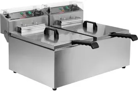 Toya Sa Poland Elektrinė gruzdintuvė 2 kamerų | 2 × 11,5 l (YG-04624)