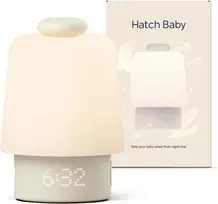 Hatch Baby naktinė lemputė su baltojo triukšmo funkcija ir Wi‑Fi