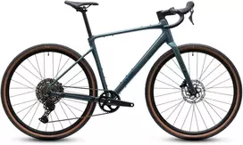 Dviratis Cube Nuroad Pro taiga'n'mėlynas 2027-XXL (Dydis: XXL)