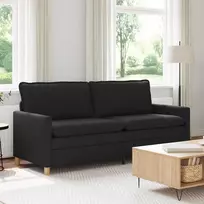 Sofa Juoda 196 x 81 x 87,5 cm Audinys