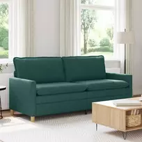 Sofa Tamsiai žalia 196 x 81 x 87,5 cm Audinys