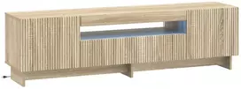 TV staliukas LED televizoriaus spintelė EDE 153 x 35 x 43 cm Sonoma ąžuolas