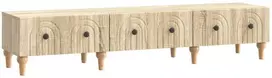 TV staliukas Televizoriaus spintelė Sonoma ąžuolas 147 x 34,5 x 30 cm